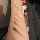 Swatch de manuellafdv : Born to Run Palette - Palette de fards à paupières, Urban Decay
