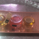 Swatch de Lili08 : Gel Nettoyant Illuminateur Rose Papaya, Mawena