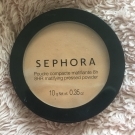 Swatch de nanou33 : Poudre Compacte matifiante 8h, Sephora