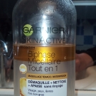Swatch de Claire.agt : Solution Micellaire Tout en 1, Garnier