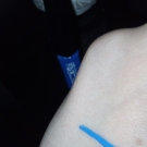 Swatch de Claire.agt : Eyeliner, City Color Cosmetics