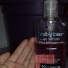 Swatch de Juliette85 : Gel Nettoyant Pamplemousse Rose Visibly Clear, Neutrogena
