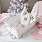 Swatch de leblogdenono : Masque Baume Hydratant Délicatesse d'Avoine Ultra Doux, Garnier