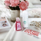 Swatch de Beautyoce : Gel mains nettoyant, Merci Handy