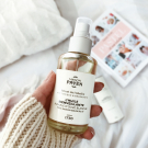 Swatch de Beautyoce : Huile Bienveillante Thé Tonique & Bergamote, Maison Payen