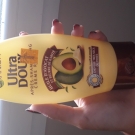 Swatch de Coraail : Après Shampoing Crème Riche Huile d'avocat et karité, Garnier