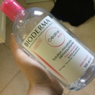 Swatch de Jennyfer❤️ : Créaline H2O Solution Micellaire Démaquillante, Bioderma