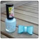 Swatch de Mzelle Cupcake : Vernis 60 Seconds by Rita Ora, Rimmel London