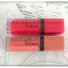 Swatch de Mzelle Cupcake : Rouge Edition Velvet, Bourjois