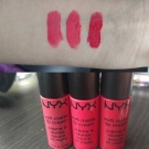 Swatch de Sayorinee : Soft matte lip cream, NYX