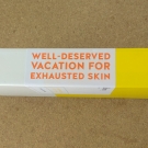 Swatch de Maelik : Cure Fraîche pour le visage, Romy Paris