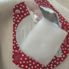 Swatch de Maelik : Cranberry & apple sheet mask, Vitamasques