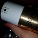 Swatch de Princesse.testeuse : Laque Elnett Satin Fixation Normale, L'Oréal Paris