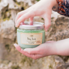 Swatch de Lespetitsboudins : Gommage aux sels de la Mer Morte, Sabon