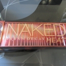 Swatch de joyblot : Naked Heat Palette de fards à paupières, Urban Decay