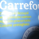 Swatch de joyblot : Coton prédécoupé / Extra soft, Carrefour