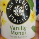 Swatch de joyblot : Vanille monoi, Les Petits Plaisirs