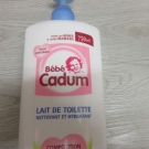 Swatch de joyblot : Lait de toilette nettoyant et hydratant, Bébé CADUM