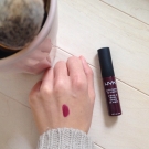 Swatch de Eatmacaroons : Soft matte lip cream, NYX