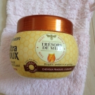 Swatch de Eatmacaroons : Masque Reconstituant Trésors de Miel - Ultra Doux, Garnier