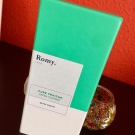 Swatch de Gusen : Cure Fraîche pour le visage, Romy Paris