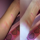 Swatch de Lilir : Love Flush, IDC Color Makeup