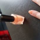 Swatch de Choups31 : Nail lacquer - Vernis action fortifiante et durcissante, Kiko