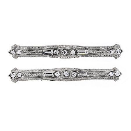 Épingles à Cheveux Argent et Cristal, Downton Abbey : Team Vanity aime !