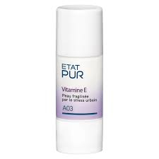 Vitamine E Peau fragilisée par le stress urbain, Etat Pur - Infos et avis