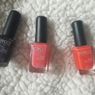 Swatch de withsarouh : Nail lacquer - Vernis action fortifiante et durcissante, Kiko