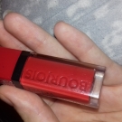 Swatch de Cindy95 : Rouge Edition Aqua Laque, Bourjois