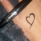 Swatch de Andrel : Liner Pinceau 16 H, Bourjois