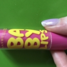 Swatch de floramakeup : Baby Lips Baume à Lèvres Teinté, Maybelline New York
