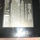 Swatch de floramakeup : Palette Makeup Artist Peach, BYS