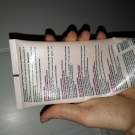 Swatch de Clotest : Gel Douche Fondant, Nuxe