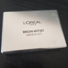 Swatch de Valpepite : Brow Artist Genius Kit La Palette Sourcils, L'Oréal Paris