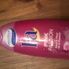 Swatch de lollipops : Fa Pink Passion Gel Douche, Fa