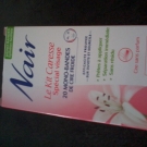 Swatch de lollipops : Cire bande pour le visage, Nair