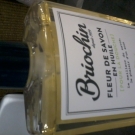 Swatch de lollipops : Fleur de savon en huile (huile d'olive et amande douce), Briochin