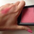 Swatch de nadia : Blush, Nars