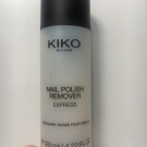 Swatch de nadia : Nail Polish Remover Express, Kiko