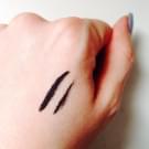 Swatch de nadia : They're Real! Push-up liner Eyeliner-gel, Benefit Cosmetics