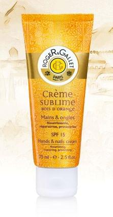 Crème sublime bois d'orange, Roger&Gallet : Claire aime !
