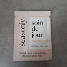 Swatch de Douceurapaillettes : Soin de jour - texture riche, Seasonly