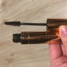 Swatch de Douceurapaillettes : Mascara volume elixir, Yves Rocher