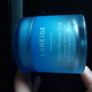 Swatch de Douceurapaillettes : Masque de nuit hydratant, Laneige
