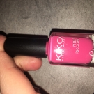 Swatch de Douceurapaillettes : Nail lacquer - Vernis action fortifiante et durcissante, Kiko