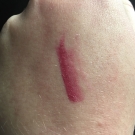 Swatch de Douceurapaillettes : Rouge à lèvres, Glam up