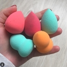 Swatch de Douceurapaillettes : Beauty blender, Wish
