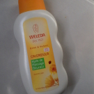 Swatch de lily169518 : Huile de massage douceur au calendula, Weleda